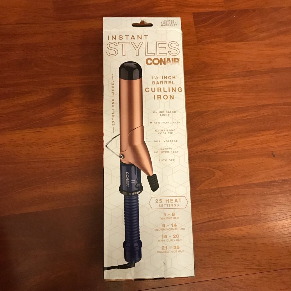 Instant style Conair curling iron